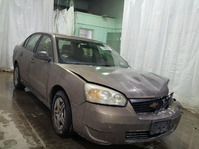 1G1ZS58N88F110505 - 2008 CHEVROLET MALIBU LS TAN photo 1