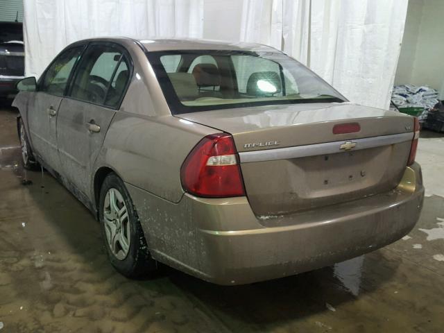 1G1ZS58N88F110505 - 2008 CHEVROLET MALIBU LS TAN photo 3
