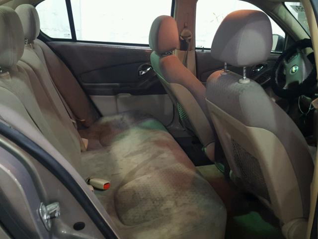 1G1ZS58N88F110505 - 2008 CHEVROLET MALIBU LS TAN photo 6