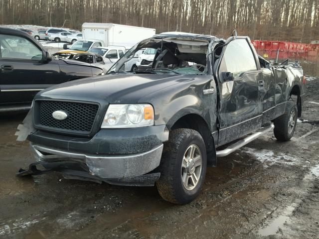 1FTPX14506NB26943 - 2006 FORD F150 GREEN photo 2