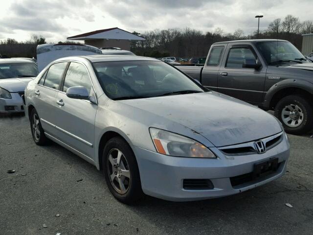 JHMCN36416C000458 - 2006 HONDA ACCORD HYB SILVER photo 1