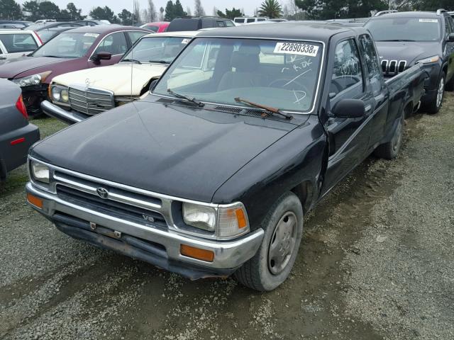 JT4VN93D9N5032921 - 1992 TOYOTA PICKUP 1/2 BLACK photo 2