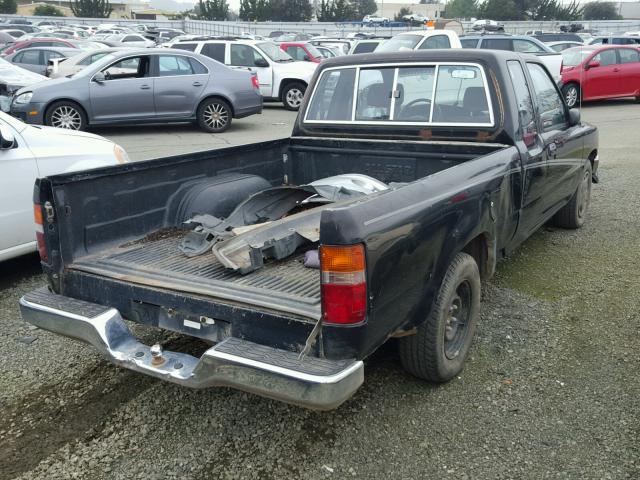 JT4VN93D9N5032921 - 1992 TOYOTA PICKUP 1/2 BLACK photo 4