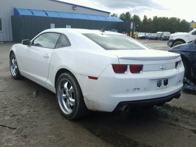 2G1FK1EJ8A9185622 - 2010 CHEVROLET CAMARO SS WHITE photo 3