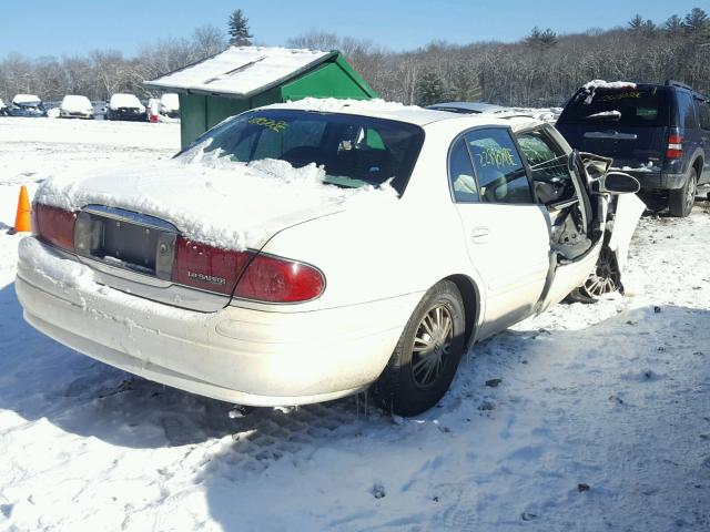 1G4HP52KX5U266597 - 2005 BUICK LESABRE CU WHITE photo 4