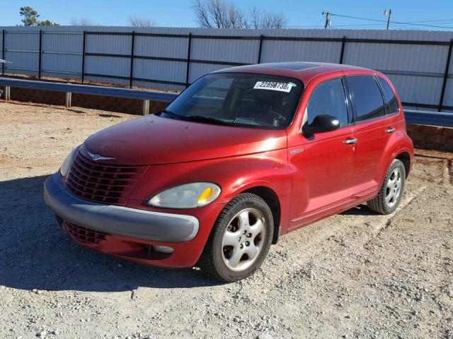 3C8FY68B82T311644 - 2002 CHRYSLER PT CRUISER RED photo 2