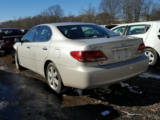 JTHBA30G155088764 - 2005 LEXUS ES 330 SILVER photo 3