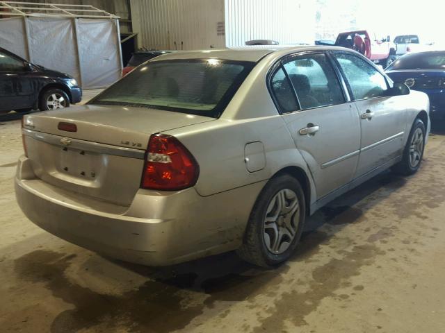 1G1ZS53846F278933 - 2006 CHEVROLET MALIBU LS 银色 照片 4