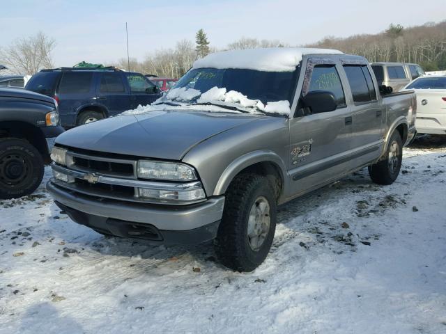 1GCDT13X53K144367 - 2003 CHEVROLET S TRUCK S1 BROWN photo 2