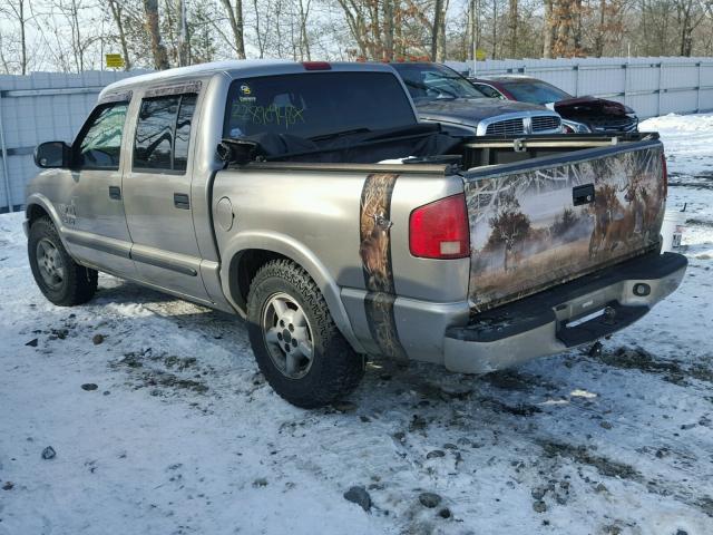 1GCDT13X53K144367 - 2003 CHEVROLET S TRUCK S1 BROWN photo 3