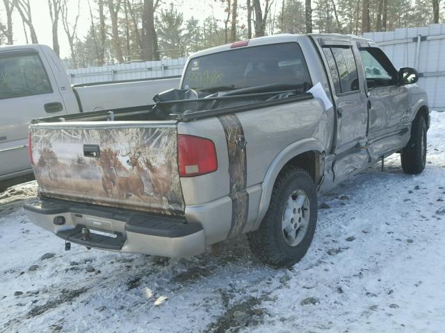 1GCDT13X53K144367 - 2003 CHEVROLET S TRUCK S1 BROWN photo 4