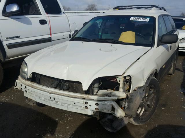 4S3BH675337616342 - 2003 SUBARU LEGACY OUT TWO TONE photo 2