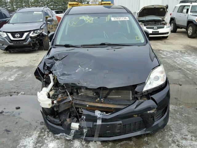 JM1CR2W39A0362796 - 2010 MAZDA 5 BLACK photo 9