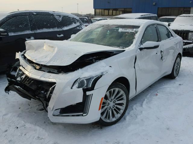 1G6AX5SX9H0139114 - 2017 CADILLAC CTS LUXURY WHITE photo 2