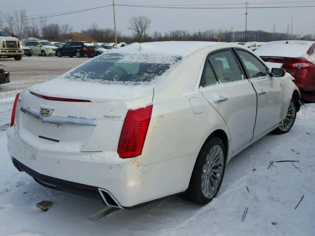 1G6AX5SX9H0139114 - 2017 CADILLAC CTS LUXURY WHITE photo 4