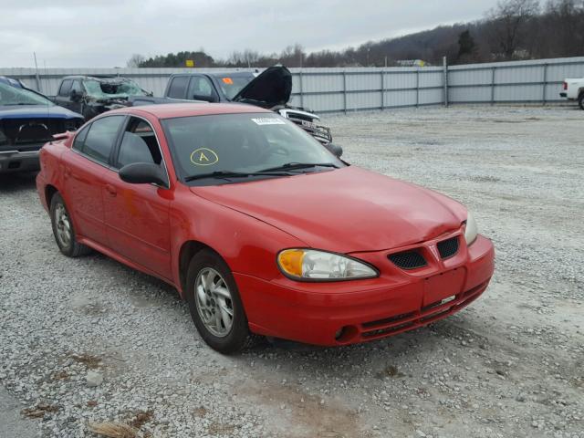 1G2NE52F04C249056 - 2004 PONTIAC GRAND AM S RED photo 1