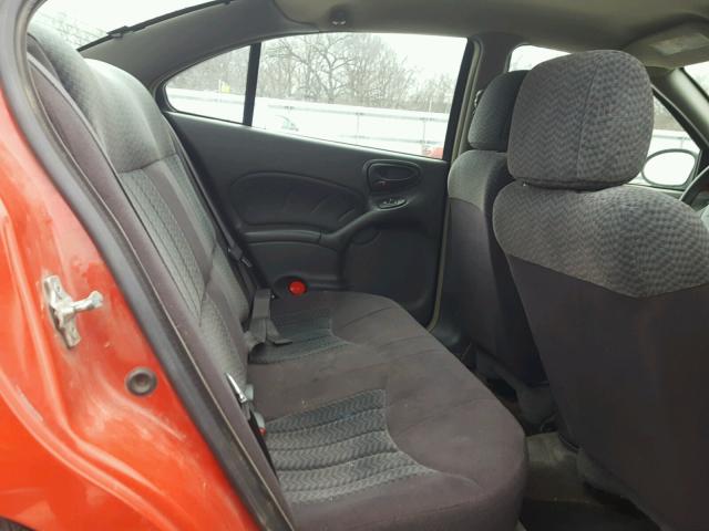 1G2NE52F04C249056 - 2004 PONTIAC GRAND AM S RED photo 6