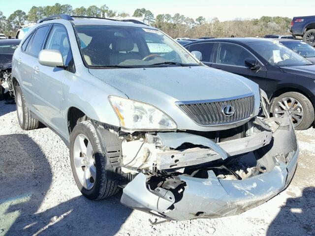 2T2HA31U34C016817 - 2004 LEXUS RX 330 SILVER photo 1