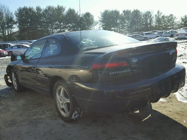 4B3AU52N9WE104321 - 1998 DODGE AVENGER ES BLACK photo 3