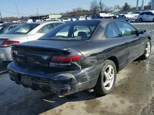 4B3AU52N9WE104321 - 1998 DODGE AVENGER ES BLACK photo 4