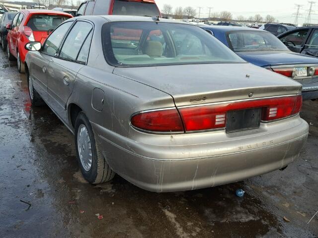 2G4WS52M8W1568040 - 1998 BUICK CENTURY CU BEIGE photo 3