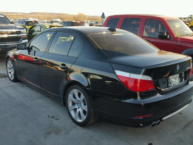 WBANW13548CN55820 - 2008 BMW 535 I BLACK photo 3