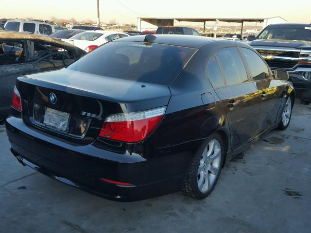 WBANW13548CN55820 - 2008 BMW 535 I BLACK photo 4