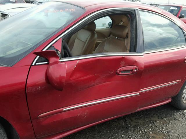 1MELM53S5TA668627 - 1996 MERCURY SABLE LS RED photo 9