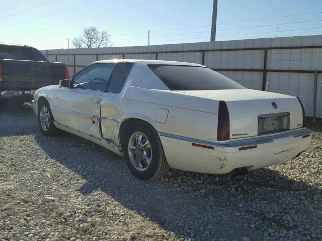 1G6EL12Y1YU136960 - 2000 CADILLAC ELDORADO E WHITE photo 3