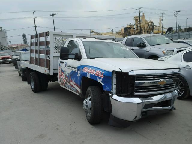 1GB3CYCG5FF518319 - 2015 CHEVROLET SILVERADO WHITE photo 1