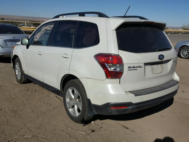 JF2SJAHC9EH477806 - 2014 SUBARU FORESTER 2 WHITE photo 3