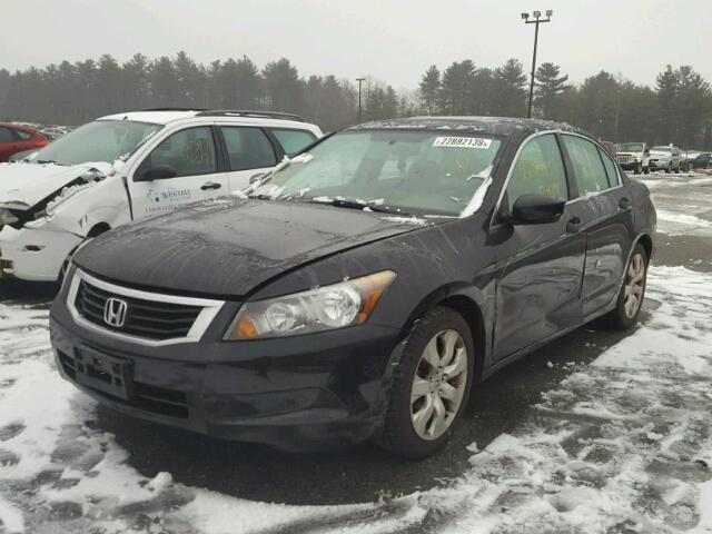 1HGCP26738A161572 - 2008 HONDA ACCORD EX BLACK photo 2