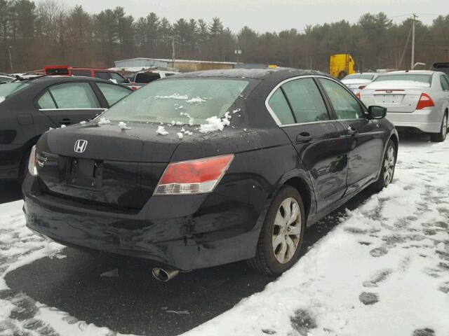 1HGCP26738A161572 - 2008 HONDA ACCORD EX BLACK photo 4