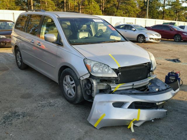 5FNRL38466B403238 - 2006 HONDA ODYSSEY EX SILVER photo 1