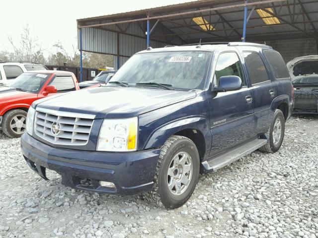 1GYEC63T74R280713 - 2004 CADILLAC ESCALADE L BLUE photo 2