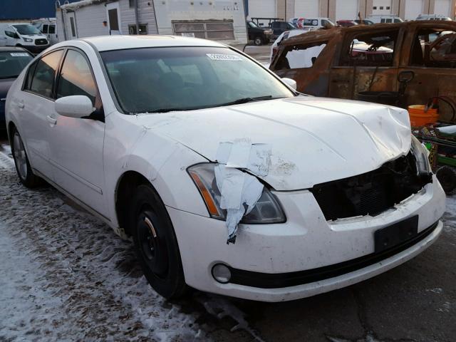 1N4BA41E76C823674 - 2006 NISSAN MAXIMA SE WHITE photo 1