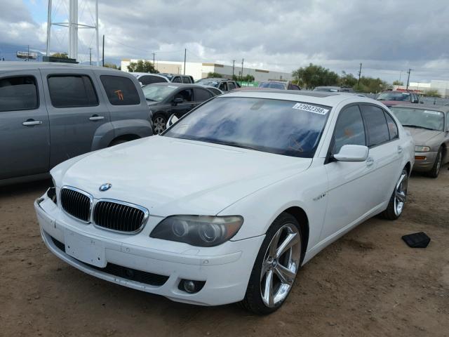 WBAHN03597DD98663 - 2007 BMW 760 LI WHITE photo 2