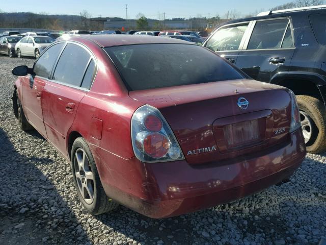 1N4AL11D25C375922 - 2005 NISSAN ALTIMA S MAROON photo 3