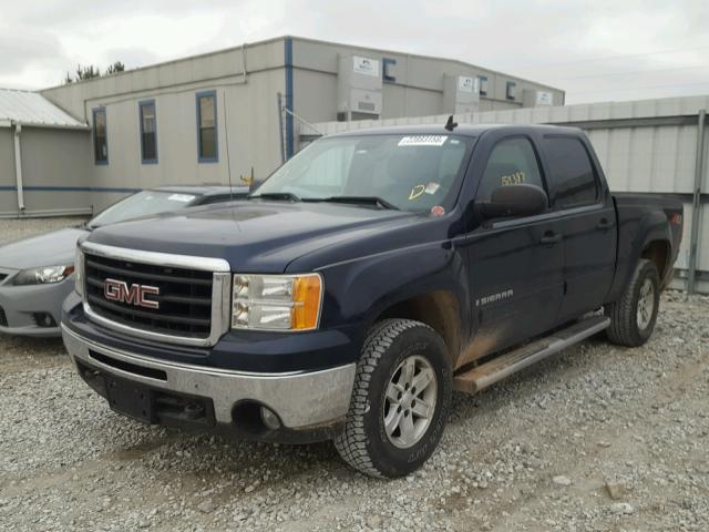 3GTEK23329G268221 - 2009 GMC SIERRA K15 BLUE photo 2