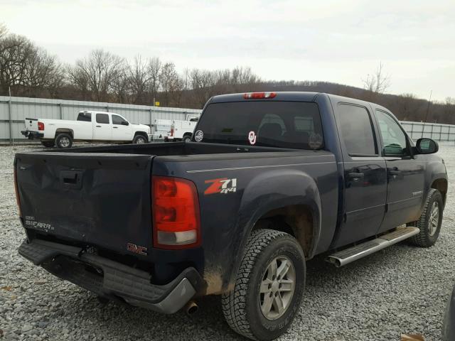 3GTEK23329G268221 - 2009 GMC SIERRA K15 BLUE photo 4