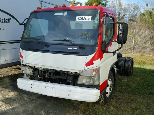 JL6BBJ1S58K015979 - 2008 MITSUBISHI FUSO TRUCK OF FE 84D TWO TONE photo 2