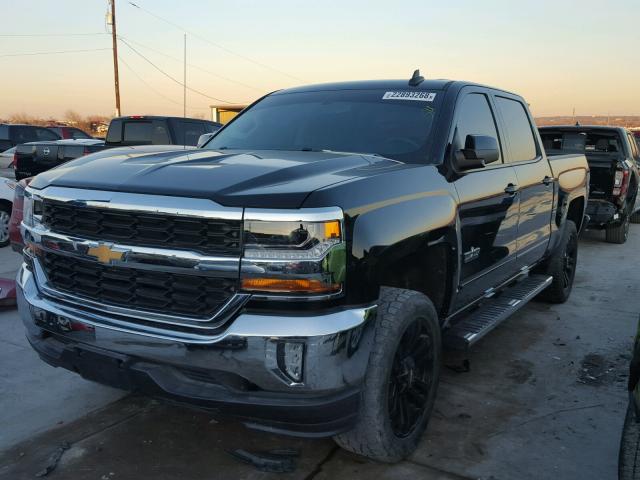 3GCPCREC1HG119941 - 2017 CHEVROLET SILVERADO BLACK photo 2