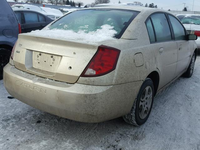 1G8AJ52F95Z112597 - 2005 SATURN ION LEVEL BEIGE photo 4