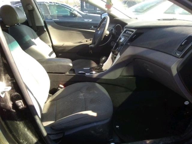 5NPEB4AC4BH248435 - 2011 HYUNDAI SONATA GLS BLACK photo 5