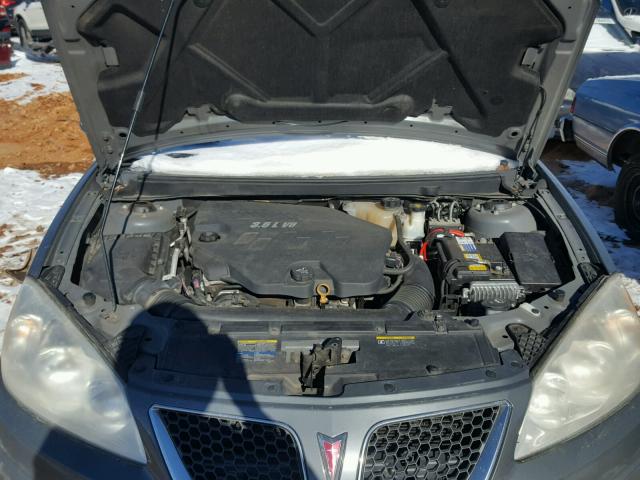 1G2ZJ57K894241131 - 2009 PONTIAC G6 GRAY photo 7