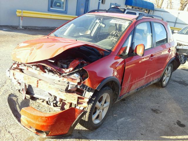 JS2YA413285102484 - 2008 SUZUKI SX4 BASE RED photo 2