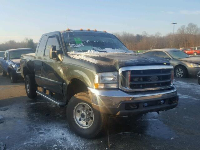 1FTNX21L84ED93700 - 2004 FORD F250 SUPER GREEN photo 1