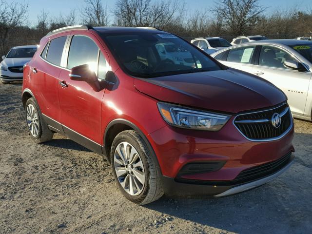 KL4CJASB6HB217349 - 2017 BUICK ENCORE PRE RED photo 1