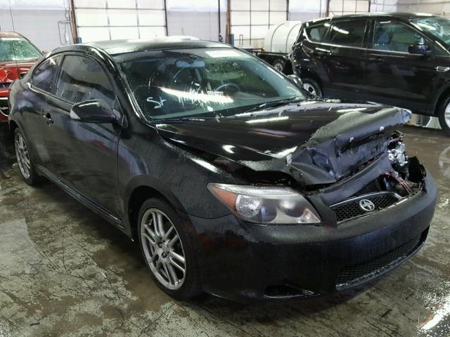 JTKDE167950015416 - 2005 TOYOTA SCION TC BLACK photo 1