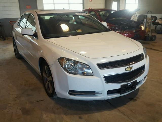 1G1ZC5E1XBF291144 - 2011 CHEVROLET MALIBU 1LT WHITE photo 1